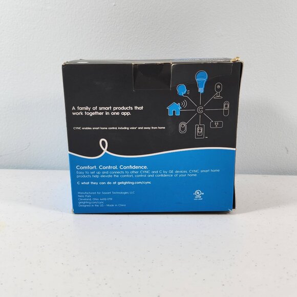 GE Cync Direct Connect Light Bulbs BR30 LED Whie Light Bulb 2 Pack - Picture 3 of 5